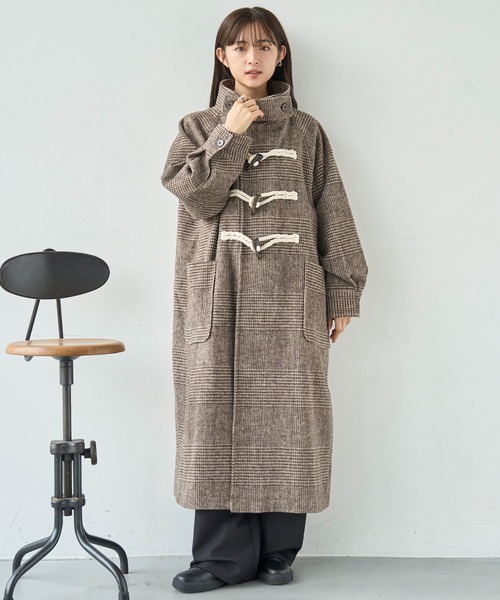 ロングダッフルコート【585108】（ダッフルコート）｜mil（ミル）の