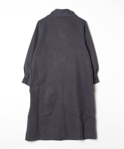 【M.Fil】美品♡ダッフルコート ロングコート　サイズ38 グレー ロングダッフルコート【585108】（ダッフルコート）｜mil（ミル）の