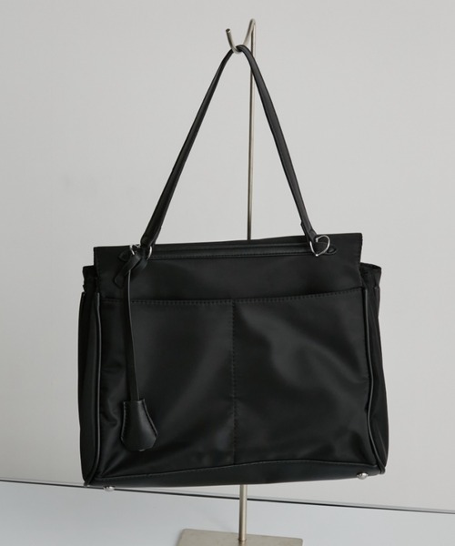 Auntie Rosa Holiday（アンティローザホリデー）の「フラップトートバッグ（トートバッグ・レディース・ブラック・FREE）」の6枚目の写真