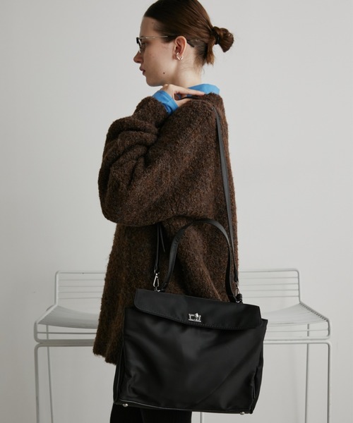 Auntie Rosa Holiday（アンティローザホリデー）の「フラップトートバッグ（トートバッグ・レディース・ブラック・FREE）」の3枚目の写真