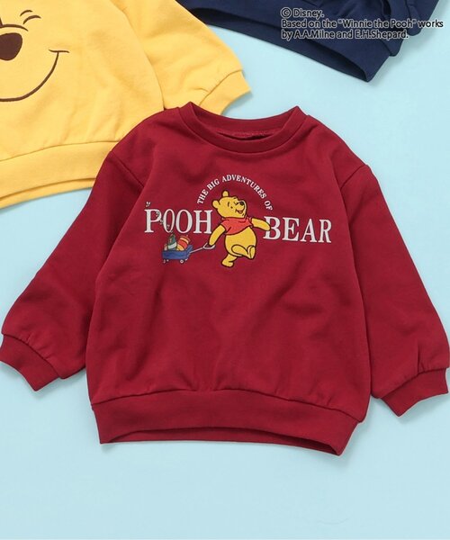 WEB限定ディズニーキャラクター/くまのプーさん/トレーナー