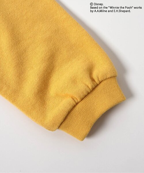 Disney（ディズニー）の「WEB限定ディズニーキャラクター/くまのプーさん/トレーナー（スウェット・キッズ・レッド/ネイビー/イエロー・80/90/100/110/120/130）」の8枚目の写真