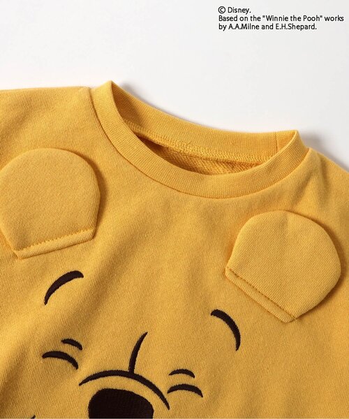Disney（ディズニー）の「WEB限定ディズニーキャラクター/くまのプーさん/トレーナー（スウェット・キッズ・レッド/ネイビー/イエロー・80/90/100/110/120/130）」の16枚目の写真