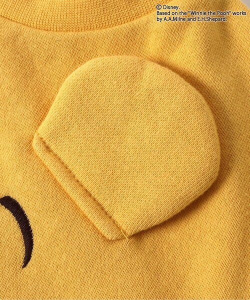 Disney（ディズニー）の「WEB限定ディズニーキャラクター/くまのプーさん/トレーナー（スウェット・キッズ・レッド/ネイビー/イエロー・80/90/100/110/120/130）」の17枚目の写真