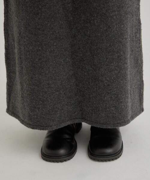 mystic（ミスティック）の「【SETアイテム！】クロスニット ワンピース（ワンピース・レディース・チャコールグレー/アイボリー・1/2）」の19枚目の写真