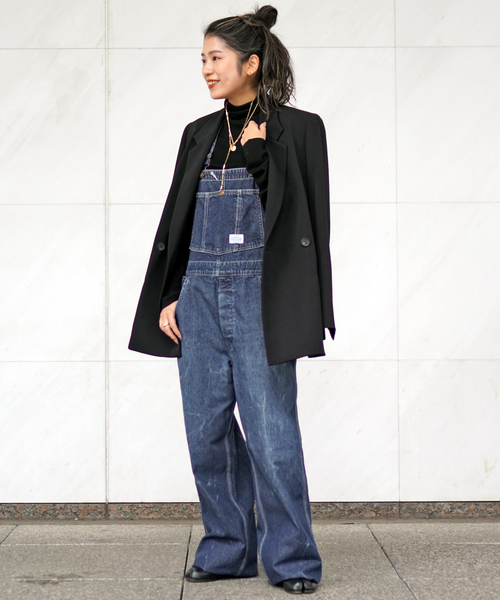 UNION HERCULES MADE(ユニオンヘラクレスメイド)の「【UNION HERCULES MADE/ユニオンヘラクレスメイド】OVERALL(サロペット/オーバーオール・レディース・ブルー系その他・36/38)」の7枚目の写真