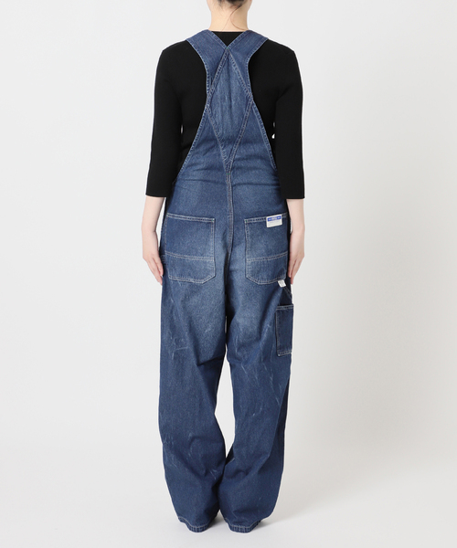 UNION HERCULES MADE(ユニオンヘラクレスメイド)の「【UNION HERCULES MADE/ユニオンヘラクレスメイド】OVERALL(サロペット/オーバーオール・レディース・ブルー系その他・36/38)」の10枚目の写真