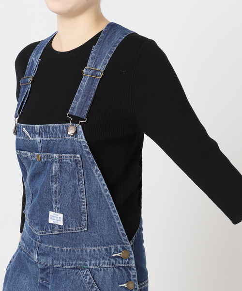 UNION HERCULES MADE(ユニオンヘラクレスメイド)の「【UNION HERCULES MADE/ユニオンヘラクレスメイド】OVERALL(サロペット/オーバーオール・レディース・ブルー系その他・36/38)」の14枚目の写真