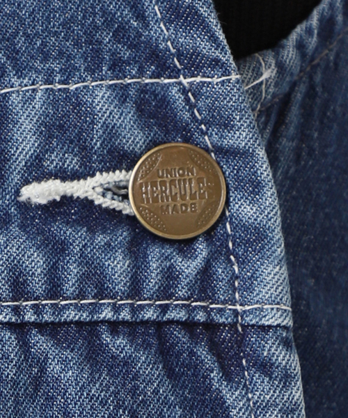 UNION HERCULES MADE(ユニオンヘラクレスメイド)の「【UNION HERCULES MADE/ユニオンヘラクレスメイド】OVERALL(サロペット/オーバーオール・レディース・ブルー系その他・36/38)」の21枚目の写真