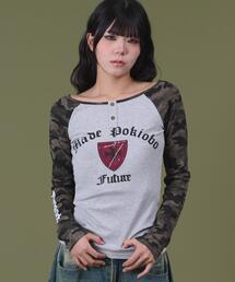 dispark | DISPARK/【25年秋冬新作】クロスロゴラグラントップ(Tシャツ/カットソー)