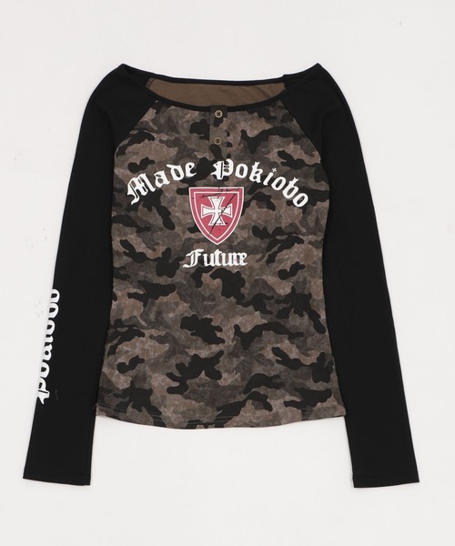 dispark（ディスパーク）の「DISPARK/クロスロゴラグラントップ（Tシャツ/カットソー・レディース・杢グレー/その他1・FREE）」の14枚目の写真