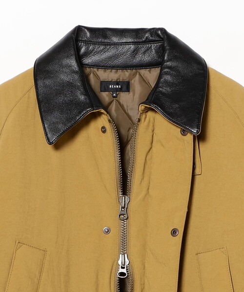 BEAMS(ビームス)の「中綿 フィールドコート(その他アウター・メンズ・ベージュ/ブラック・M/L/XL/S)」の4枚目の写真