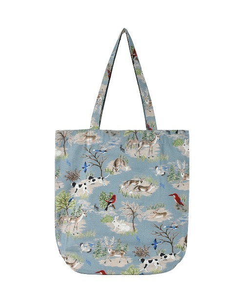 KEITA MARUYAMA（ケイタマルヤマ）の「TOTE BAG(Hunting Print)（トートバッグ・レディース・サックスブルー・FREE）」の3枚目の写真