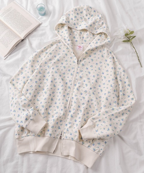 セール】【87】【JEMORGAN/ジェーイーモーガン】花柄 ガーゼ裏毛