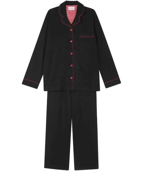 une nana cool(ウンナナクール)の「【綿混】コットンパイルパジャマ MADE WITH LIBERTY FABRIC(ルームウェア/パジャマ・レディース・ベージュ/ブラック/ブラウン/ホワイト/チョコ/ネイビー・L/M)」の21枚目の写真