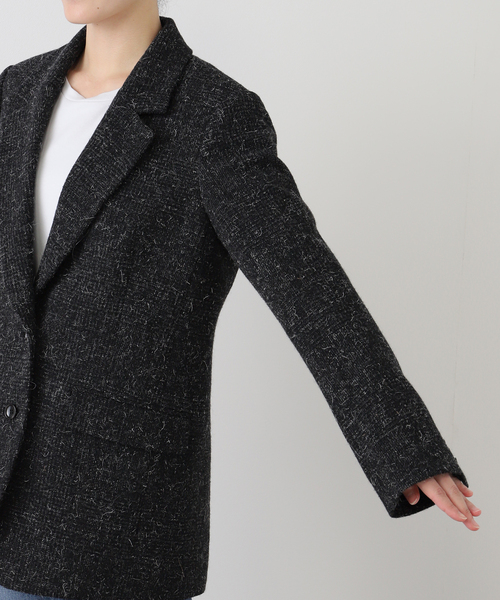 FRAMeWORK(フレームワーク)の「ケンピWOOL ジャケット(その他アウター・レディース・ブラック・36/38)」の16枚目の写真