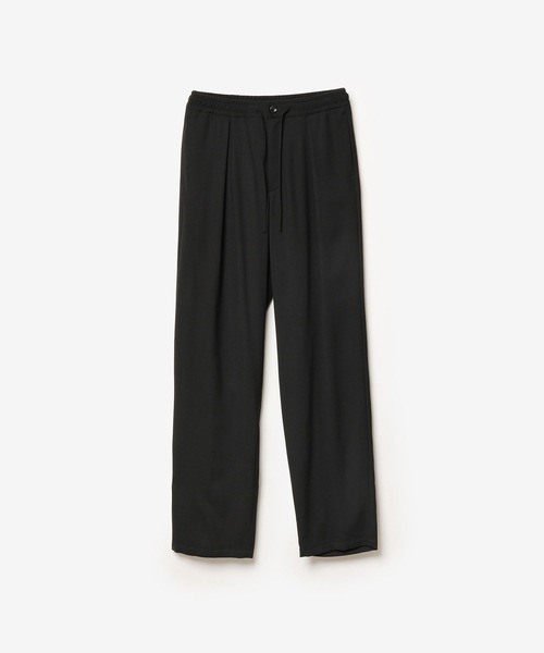 ATTACHMENT（アタッチメント）の「2/90 ウールツイストツイル イージートラウザーズ/ 2/90 WO TWIST TWILL EASY TROUSERS（スラックス・メンズ・ブラック/グレー・4/1/2/3）」の2枚目の写真