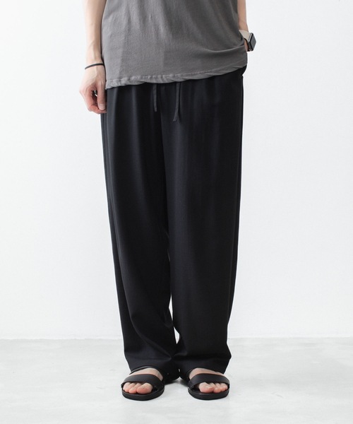 ATTACHMENT(アタッチメント)の「2/90 ウールツイストツイル イージートラウザーズ/ 2/90 WO TWIST TWILL EASY TROUSERS(スラックス・メンズ・ブラック/グレー・4/1/2/3)」の12枚目の写真