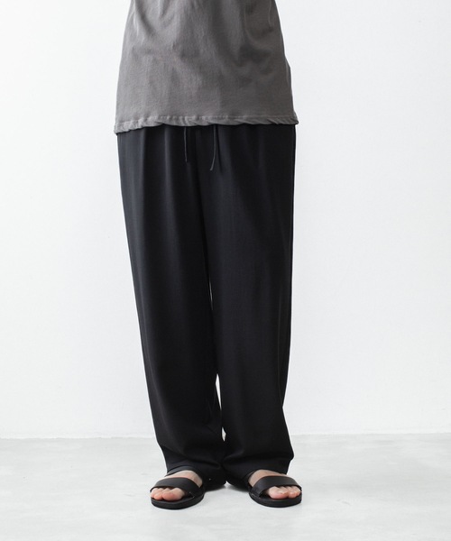 ATTACHMENT(アタッチメント)の「2/90 ウールツイストツイル イージートラウザーズ/ 2/90 WO TWIST TWILL EASY TROUSERS(スラックス・メンズ・ブラック/グレー・4/1/2/3)」の13枚目の写真