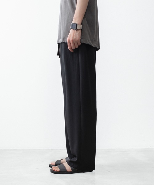 ATTACHMENT(アタッチメント)の「2/90 ウールツイストツイル イージートラウザーズ/ 2/90 WO TWIST TWILL EASY TROUSERS(スラックス・メンズ・ブラック/グレー・4/1/2/3)」の15枚目の写真