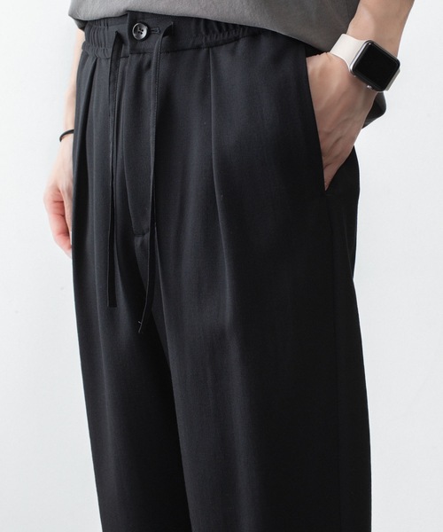ATTACHMENT(アタッチメント)の「2/90 ウールツイストツイル イージートラウザーズ/ 2/90 WO TWIST TWILL EASY TROUSERS(スラックス・メンズ・ブラック/グレー・4/1/2/3)」の19枚目の写真