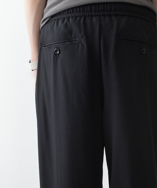ATTACHMENT(アタッチメント)の「2/90 ウールツイストツイル イージートラウザーズ/ 2/90 WO TWIST TWILL EASY TROUSERS(スラックス・メンズ・ブラック/グレー・4/1/2/3)」の20枚目の写真