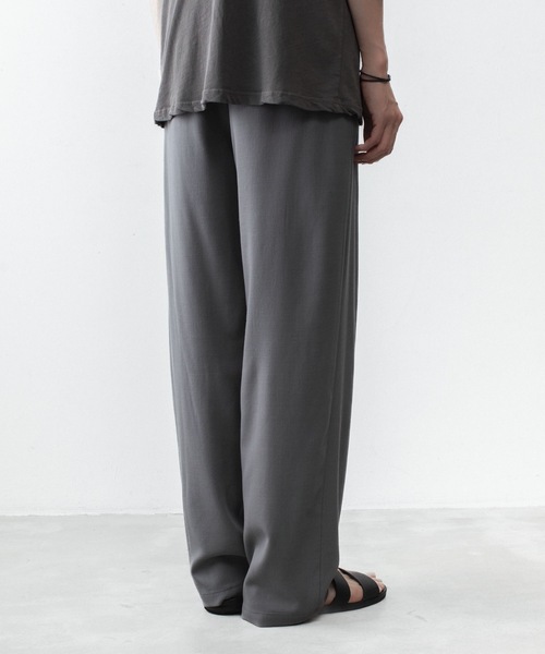 ATTACHMENT(アタッチメント)の「2/90 ウールツイストツイル イージートラウザーズ/ 2/90 WO TWIST TWILL EASY TROUSERS(スラックス・メンズ・ブラック/グレー・4/1/2/3)」の6枚目の写真