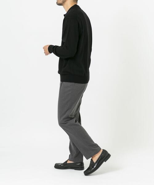URBAN RESEARCH ROSSO MEN(アーバンリサーチロッソメン)の「コットンカシミヤニットポロシャツ(ニット/セーター・メンズ・グレー系その他/グレー/ブラック/アイボリー・MEDIUM/LARGE)」の10枚目の写真