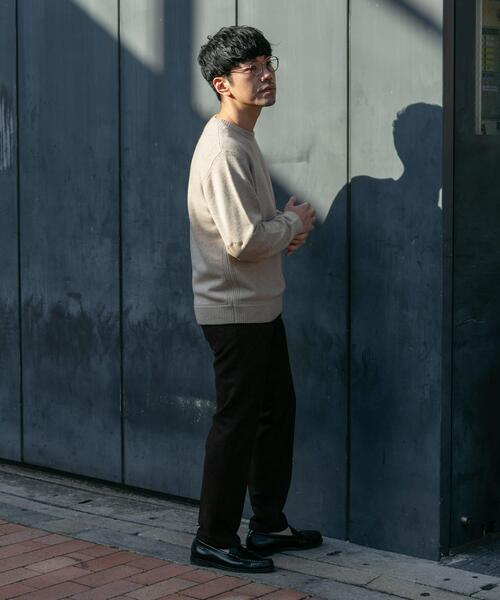 URBAN RESEARCH ROSSO MEN（アーバンリサーチロッソメン）の「『XLサイズあり』ウールツイードテーパードパンツ（その他パンツ・メンズ・ブラック/チャコールグレー/ダークブラウン・MEDIUM/LARGE/X-LARGE）」の8枚目の写真