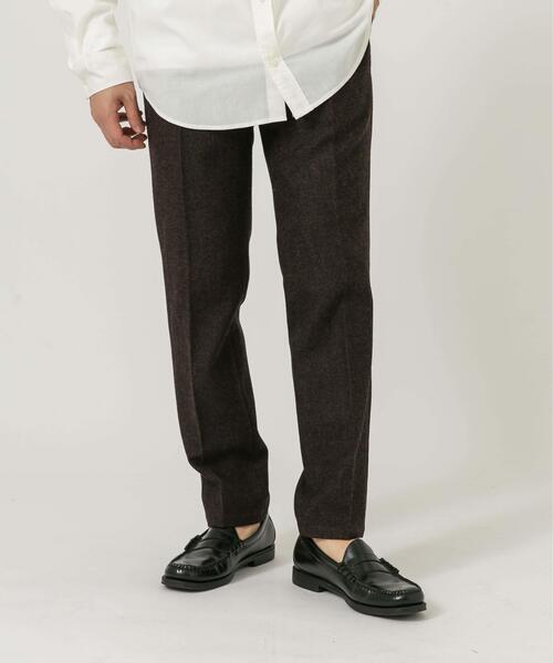 URBAN RESEARCH ROSSO MEN（アーバンリサーチロッソメン）の「『XLサイズあり』ウールツイードテーパードパンツ（その他パンツ・メンズ・ブラック/チャコールグレー/ダークブラウン・MEDIUM/LARGE/X-LARGE）」の9枚目の写真