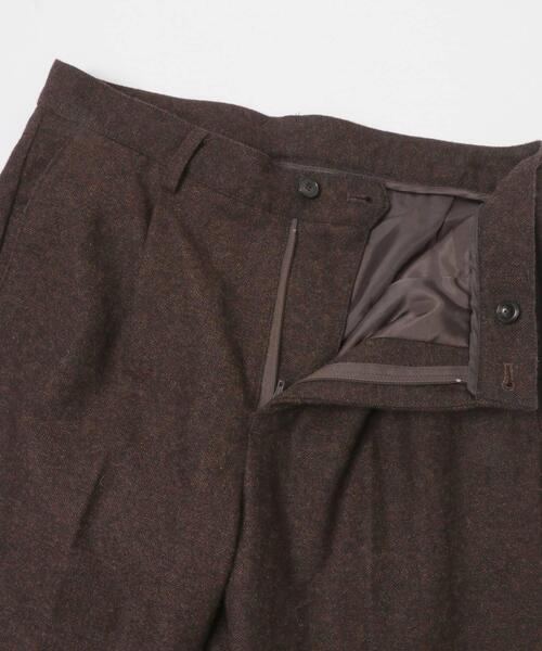 URBAN RESEARCH ROSSO MEN（アーバンリサーチロッソメン）の「『XLサイズあり』ウールツイードテーパードパンツ（その他パンツ・メンズ・ブラック/チャコールグレー/ダークブラウン・MEDIUM/LARGE/X-LARGE）」の17枚目の写真