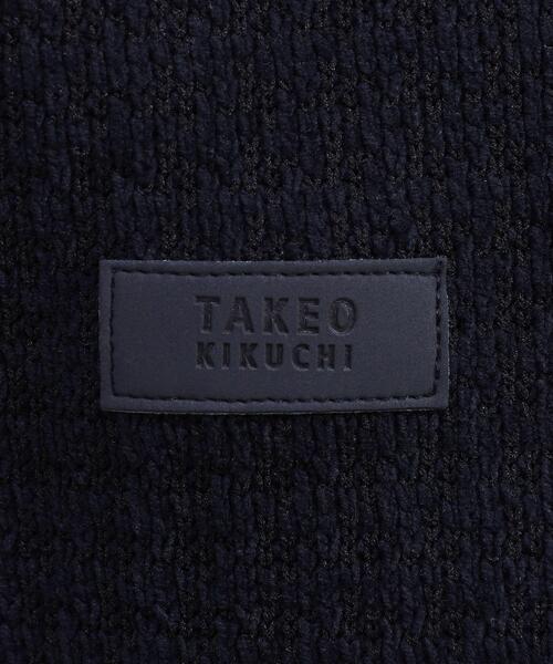 TAKEO KIKUCHI（タケオキクチ）の「モールクオーターモックネック（Tシャツ/カットソー・メンズ・ネイビー/オフホワイト/ライトグレー・04/03/02）」の12枚目の写真