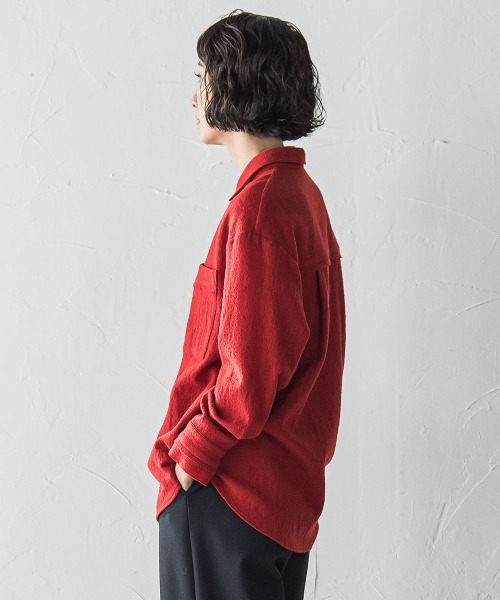 la.f…（ラエフ）の「ウールリファインシャツ（シャツ/ブラウス）」 - WEAR