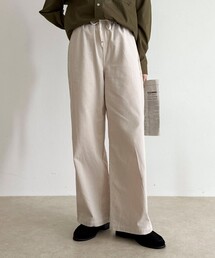 fredy emue | 【GEVACO/ゲバコ】コーデュロイイージーワイドパンツ(その他パンツ)