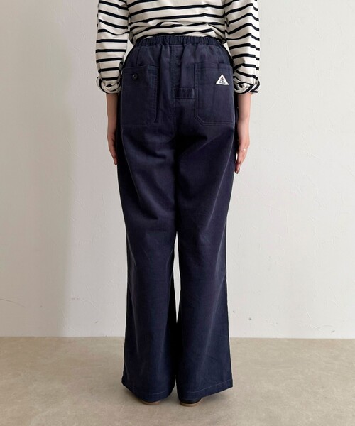fredy emue（フレディエミュ）の「【GEVACO/ゲバコ】コーデュロイイージーワイドパンツ（その他パンツ・レディース・アイボリー/ブラック/ブルー/キャメル・38）」の15枚目の写真