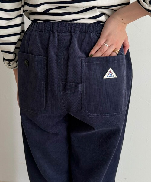 fredy emue（フレディエミュ）の「【GEVACO/ゲバコ】コーデュロイイージーワイドパンツ（その他パンツ・レディース・アイボリー/ブラック/ブルー/キャメル・38）」の16枚目の写真