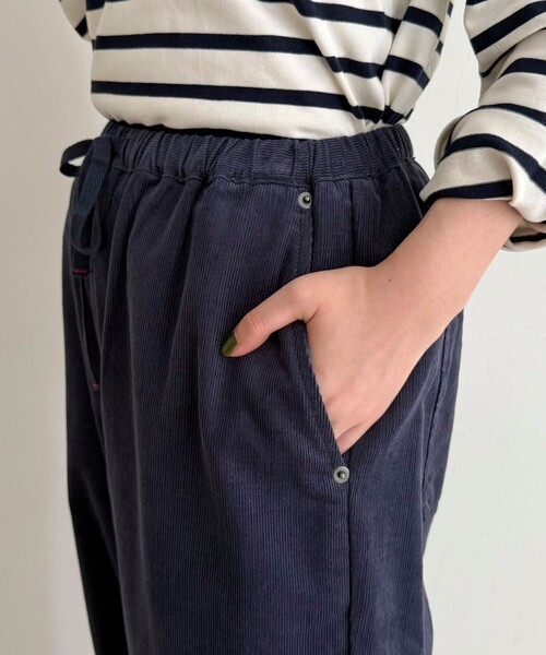 セール】【GEVACO/ゲバコ】コーデュロイイージーワイドパンツ（その他