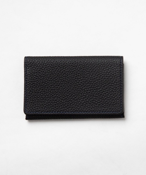 GUIONNET(ギオネ)の「GUIONNET CARDCASE 五十革 ギオネ いそかわ 名刺入れ BOX梱包(名刺入れ・レディース・ブラック系1/ブラック系3/ブラック系5/ブラック系6/ブラック系2/ブラック系4・FREE)」の4枚目の写真