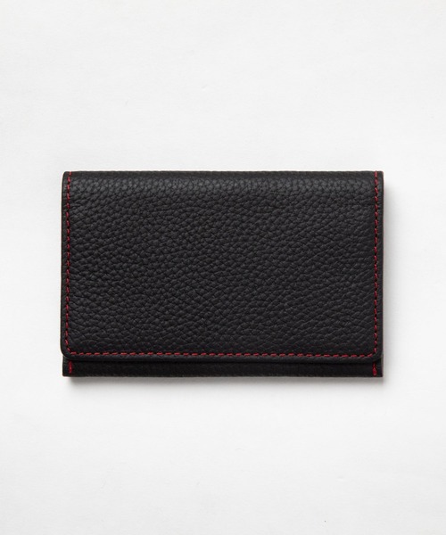 GUIONNET(ギオネ)の「GUIONNET CARDCASE 五十革 ギオネ いそかわ 名刺入れ BOX梱包(名刺入れ・レディース・ブラック系1/ブラック系3/ブラック系5/ブラック系6/ブラック系2/ブラック系4・FREE)」の5枚目の写真
