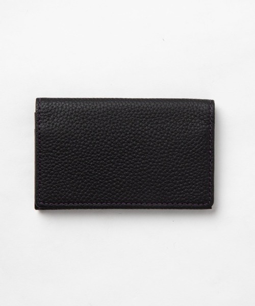 GUIONNET(ギオネ)の「GUIONNET CARDCASE 五十革 ギオネ いそかわ 名刺入れ BOX梱包(名刺入れ・レディース・ブラック系1/ブラック系3/ブラック系5/ブラック系6/ブラック系2/ブラック系4・FREE)」の6枚目の写真