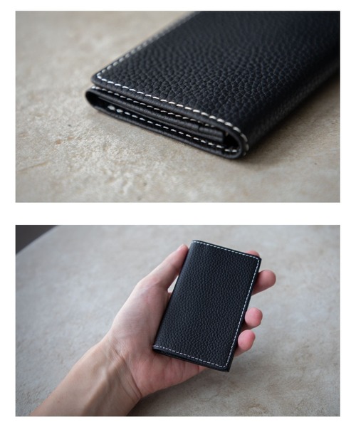 GUIONNET(ギオネ)の「GUIONNET CARDCASE 五十革 ギオネ いそかわ 名刺入れ BOX梱包(名刺入れ・レディース・ブラック系1/ブラック系3/ブラック系5/ブラック系6/ブラック系2/ブラック系4・FREE)」の13枚目の写真