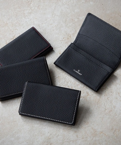 GUIONNET(ギオネ)の「GUIONNET CARDCASE 五十革 ギオネ いそかわ 名刺入れ BOX梱包(名刺入れ・レディース・ブラック系1/ブラック系3/ブラック系5/ブラック系6/ブラック系2/ブラック系4・FREE)」の15枚目の写真