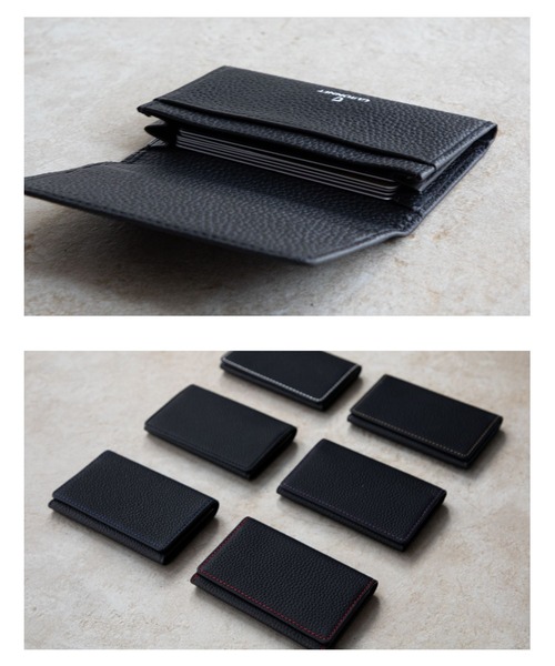 GUIONNET(ギオネ)の「GUIONNET CARDCASE 五十革 ギオネ いそかわ 名刺入れ BOX梱包(名刺入れ・レディース・ブラック系1/ブラック系3/ブラック系5/ブラック系6/ブラック系2/ブラック系4・FREE)」の16枚目の写真
