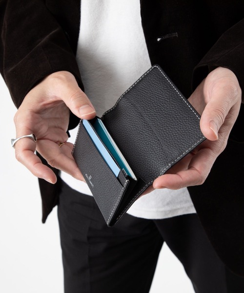 GUIONNET(ギオネ)の「GUIONNET CARDCASE 五十革 ギオネ いそかわ 名刺入れ BOX梱包(名刺入れ・レディース・ブラック系1/ブラック系3/ブラック系5/ブラック系6/ブラック系2/ブラック系4・FREE)」の18枚目の写真