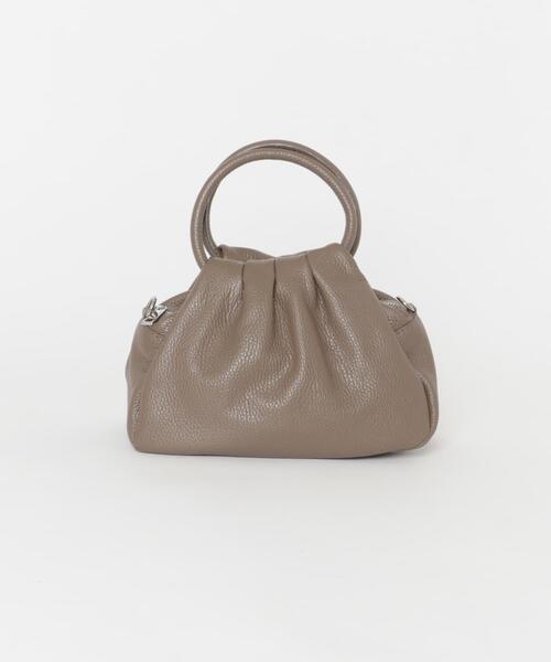 URBAN RESEARCH（アーバンリサーチ）の「レザーハンドバッグ（ハンドバッグ・レディース・モカ/ブラック/オフホワイト・-）」の11枚目の写真