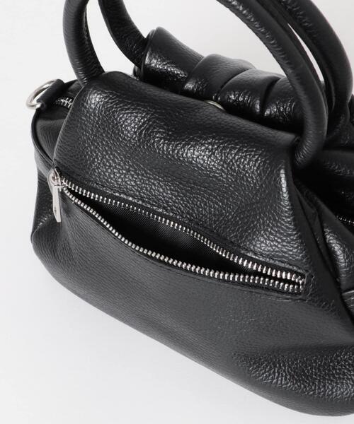 URBAN RESEARCH（アーバンリサーチ）の「レザーハンドバッグ（ハンドバッグ・レディース・モカ/ブラック/オフホワイト・-）」の6枚目の写真