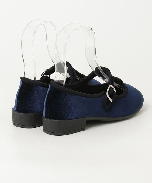 JAVERFLEX(ジャバフレックス)の「JAVERFLEX T STRAP PUMPS ジャバフレックス Tストラップ バレエシューズ(バレエシューズ・レディース・ブラック/グレー/ネイビー・36/39/38/37)」の4枚目の写真