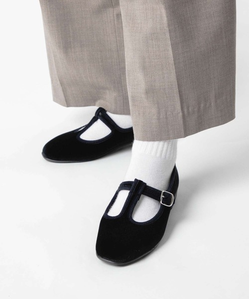 JAVERFLEX(ジャバフレックス)の「JAVERFLEX T STRAP PUMPS ジャバフレックス Tストラップ バレエシューズ(バレエシューズ・レディース・ブラック/グレー/ネイビー・36/39/38/37)」の7枚目の写真