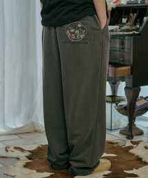 CPGN STUDIO（コンパーニョ）の「ハッピーデイポケットピグメントスウェットパンツスモークブラック（スウェットパンツ）」