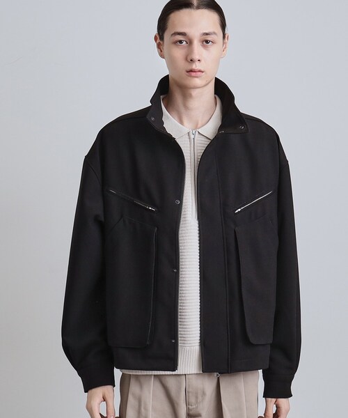 tk.TAKEO KIKUCHI(ティーケータケオキクチ)の「フライトジャケット(ブルゾン・メンズ・オフホワイト/ブラック/ブラウン系その他・02/03)」の18枚目の写真